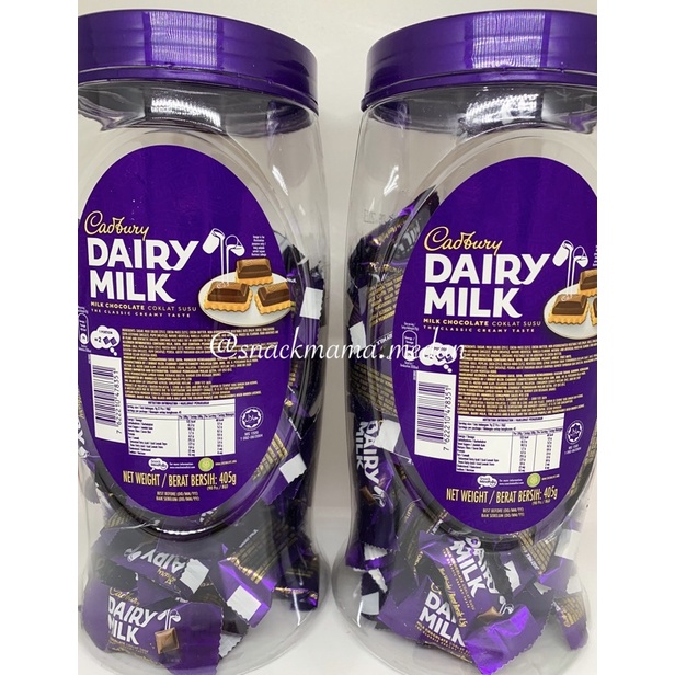 [1 TOPLES] COKLAT CADBURY DAIRY MILK TOPLES ISI 90PCS