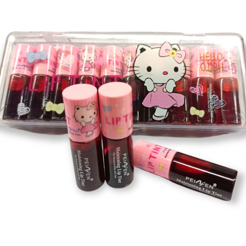 Lip tint hello kity isi 10.pcs mica