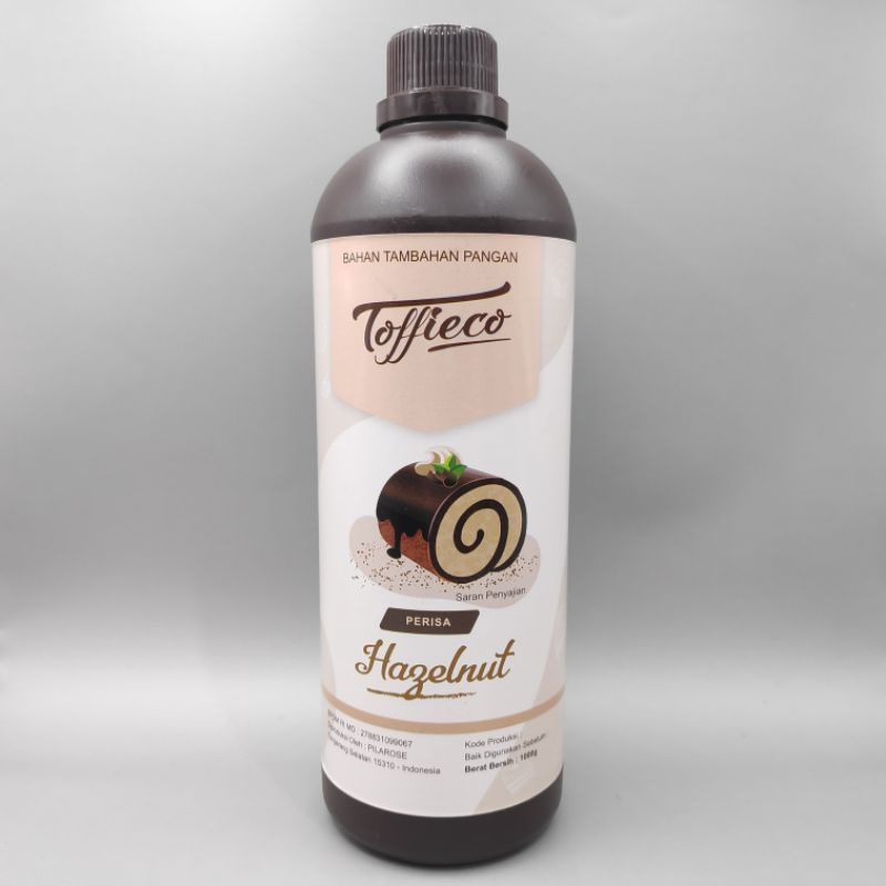 

Toffieco Hazelnut Flavour 1kg - Perisa Essence Tofieco