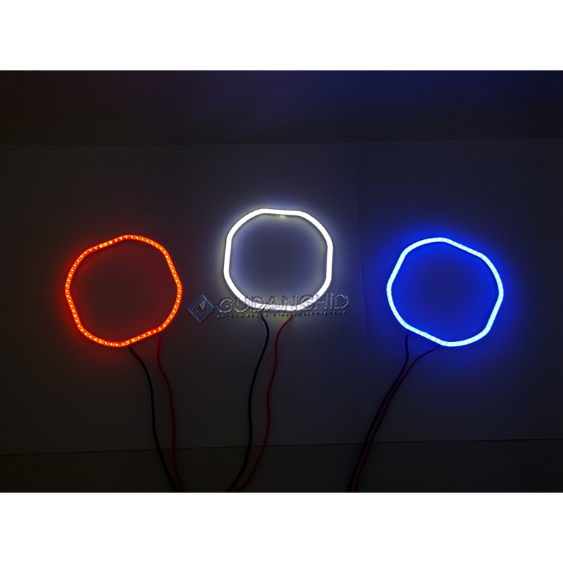 COB Angel Eyes LED Shadow Ring Plasma LED Warna Warni Kotak Square