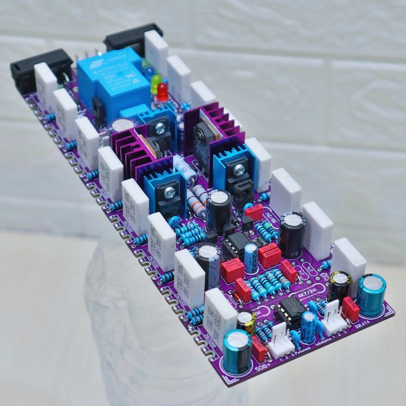 pcb & kit ocl 506 input balance 2U 20cm versi terbaru