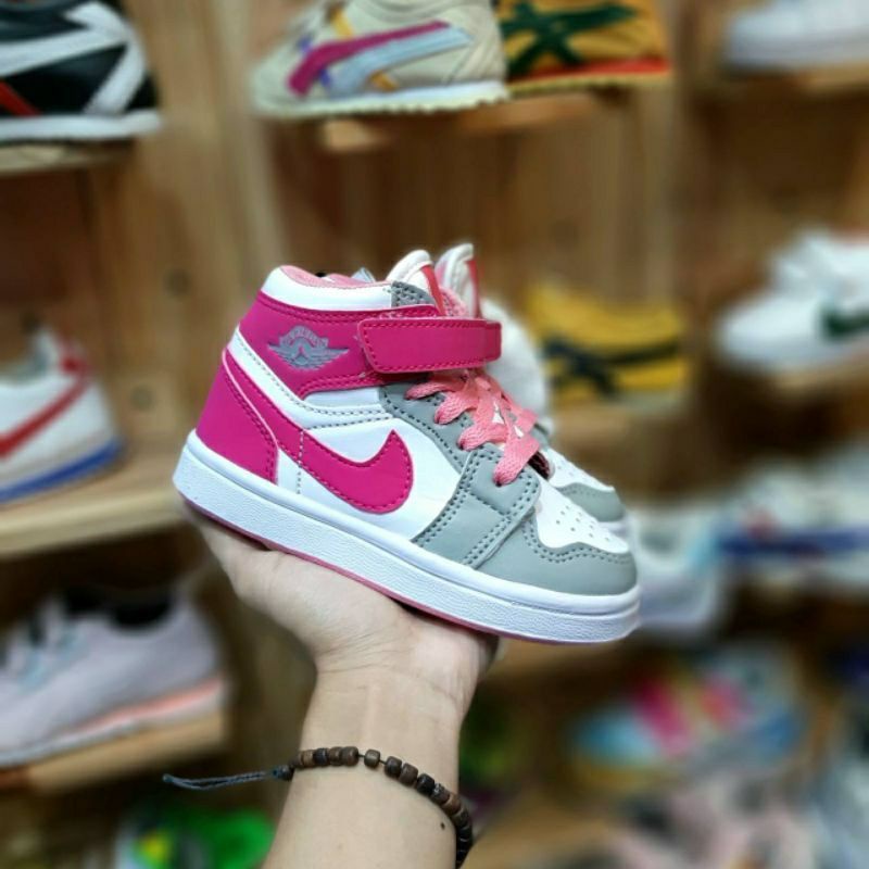 Sepatu Anak Laki Laki Perempuan Nike Air Jordan Anak Sepatu Sneaker Kasual Anak Cowo Cewe