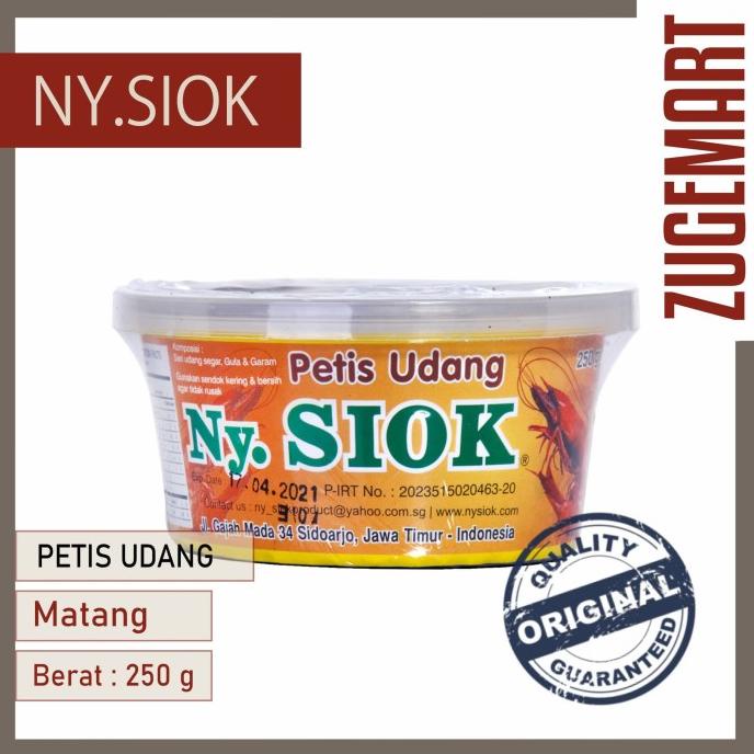 

,,,,,,,] Petis Udang NY SIOK - 250gr