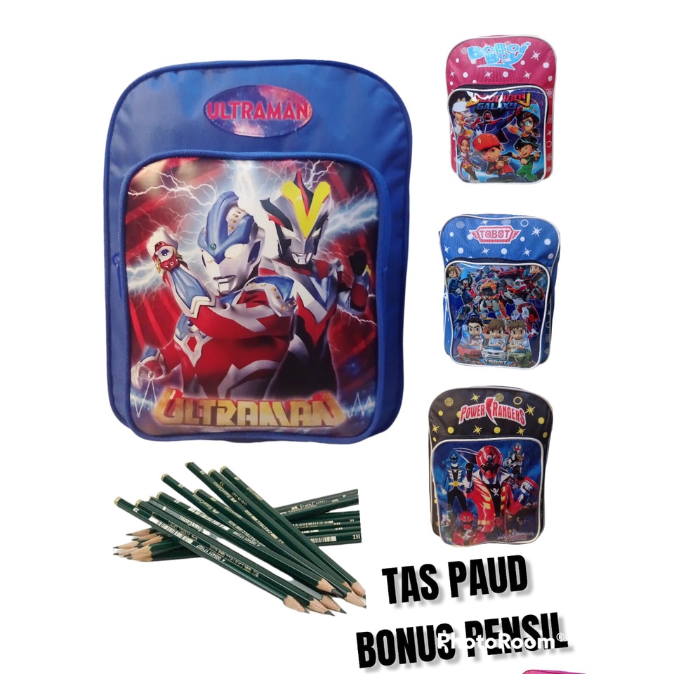 BISA COD / BONUS PENSIL/ BAYAR DITEMPAT/TAS PAUD /TK KARAKTER ANAK / KADO ULANG TAHUN/ TAS ANAK LAKI / TAS NGAJI / TAS RANSEL