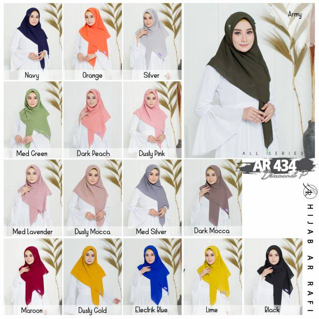 Hijab arrafi kode ar 434 segi empat