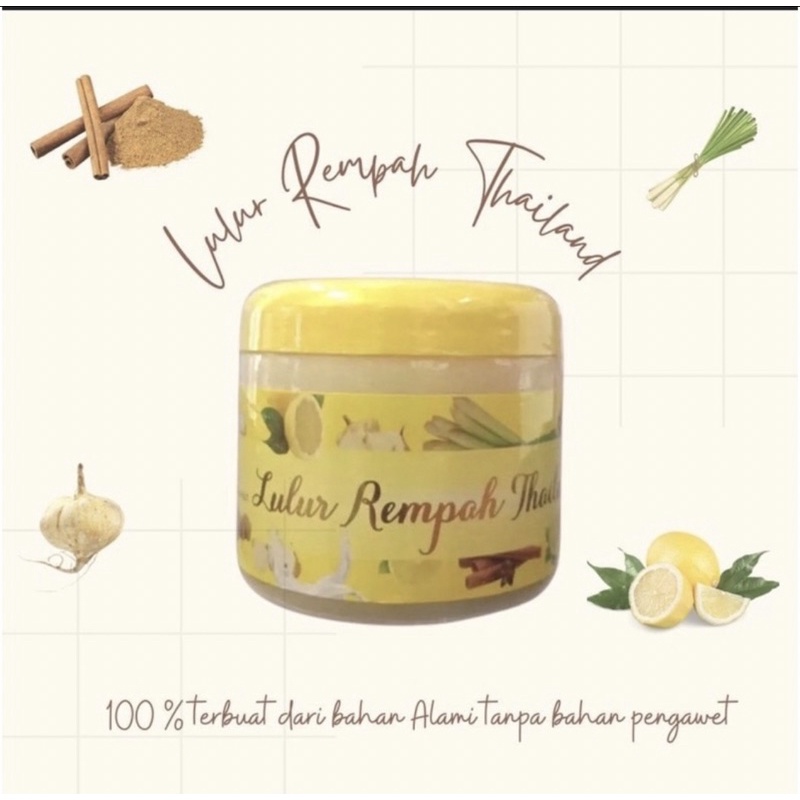 LULUR REMPAH THAILAND