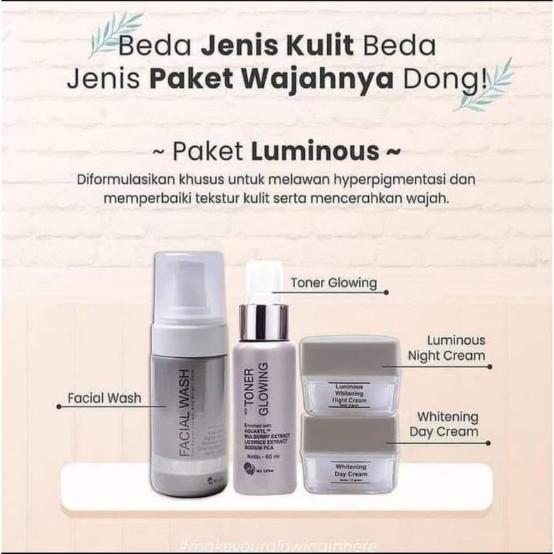 MS Glow Ecer // Paket