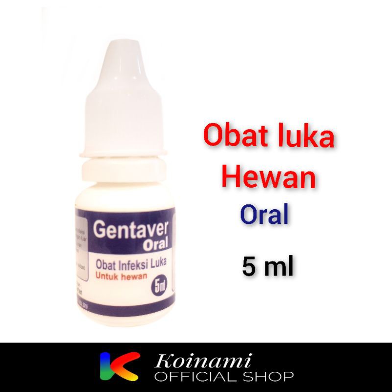 GENTAVER OBAT LUKA KUCING ANJING / BTM