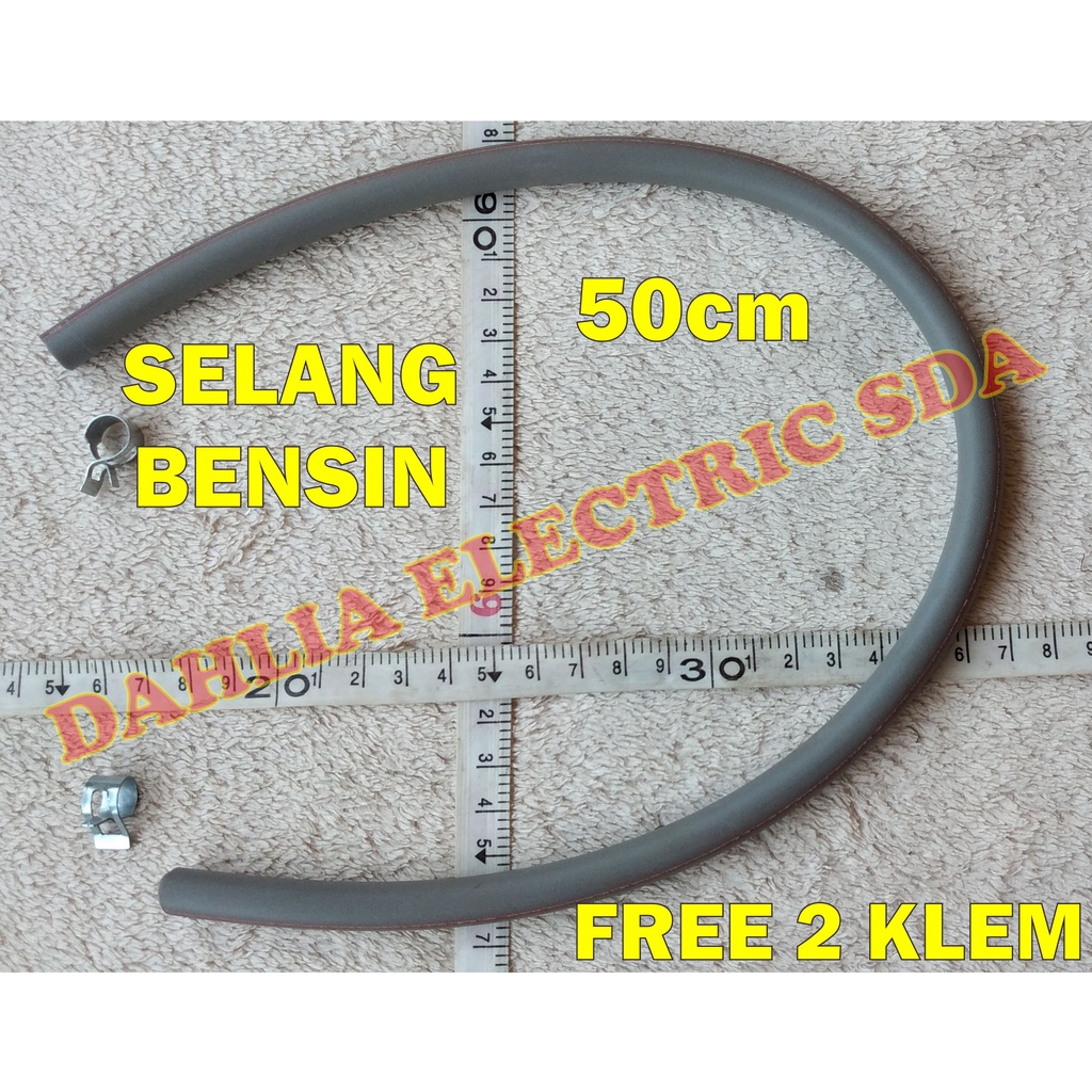SELANG BENSIN FREE KLEM 2 PCS