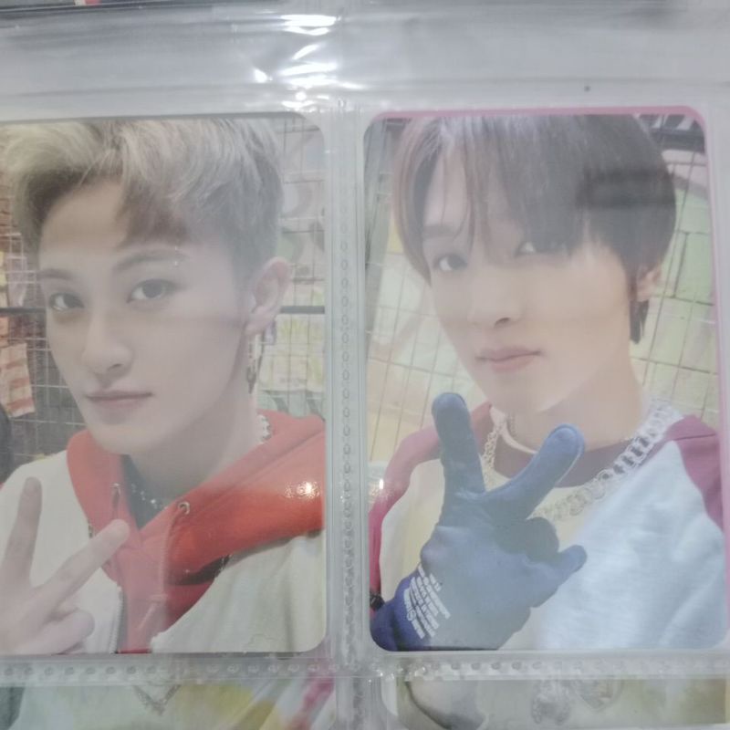 trading card universe photocard mark haechan NCT