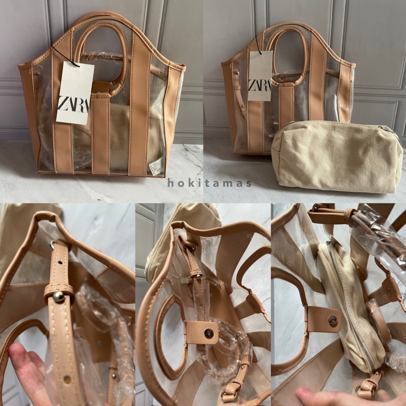 Tas Tote Z*RA Hobo Tote Bag / Tote Bag Fashion Import