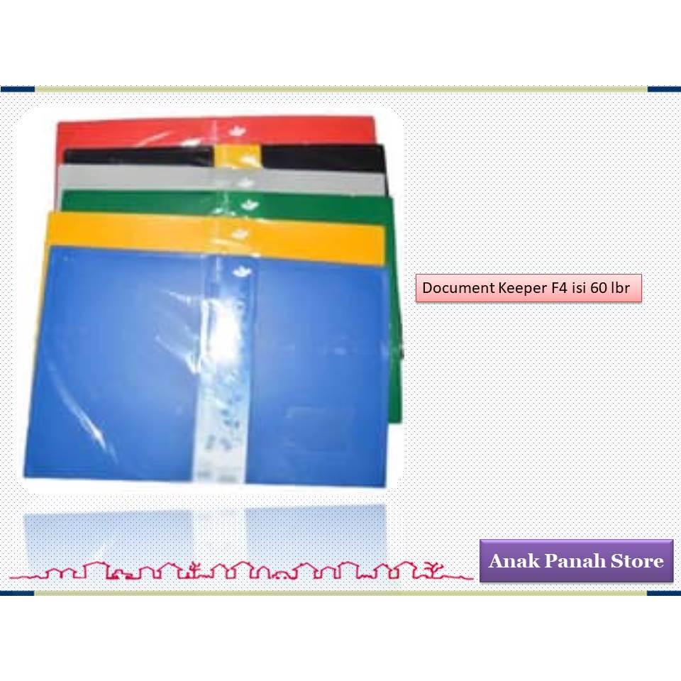 

Document Keeper / Clear Holder Isi 60 lembar Merk Felix