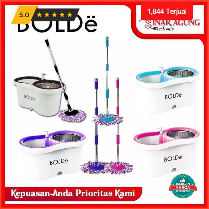 Super Sale Bolde Super Mop M-169X+ Spesial Edition Original - Pink Limited