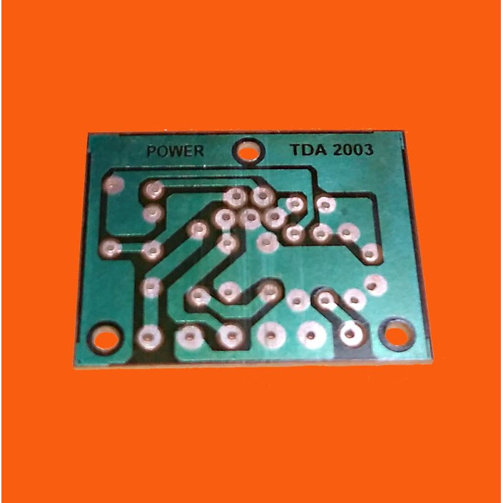 PCB Power amplifier mono TDA2003