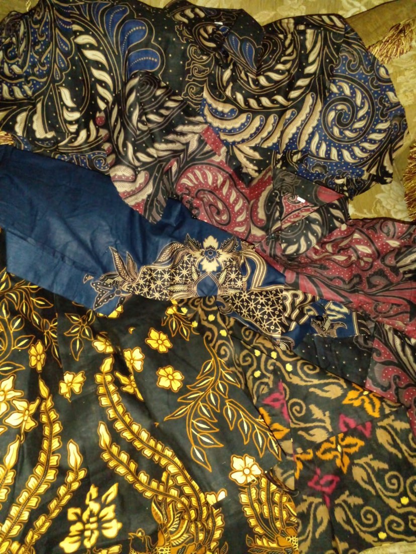 Kemeja Batik Pria Lengan Panjang Size M L Xl Xxl Bswart Batik Hrb026