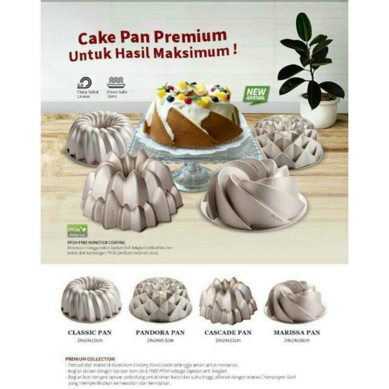 Kirin cake pan premium loyang kirin