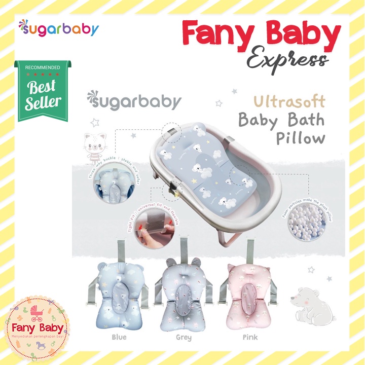 SUGAR BABY ULTRA SOFT BABY BATH PILLOW