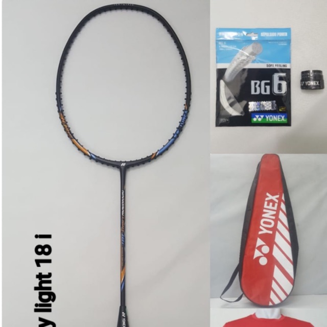 ORIGINAL Yonex Nanoray Light 18i Raket Badminton