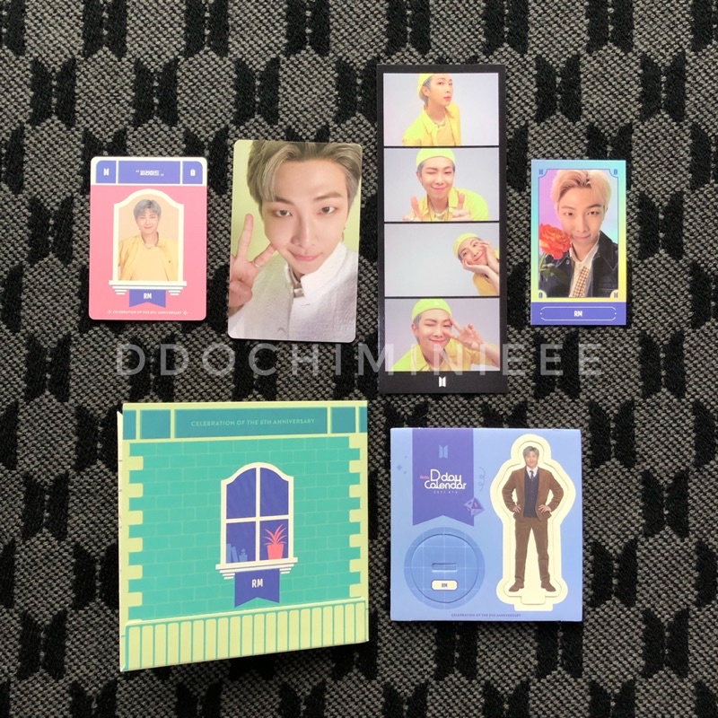 [SHARING] BTS Festa Calendar D-Day 2021 Member Set RM Jin Yoongi Jhope Jimin Taehyung Jungkook
