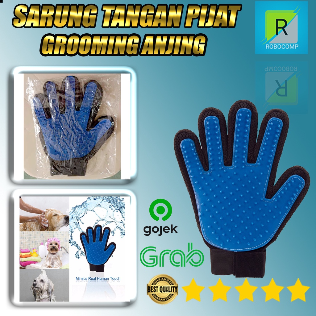 Sarung Tangan Pijat Grooming Anjing - NICREW