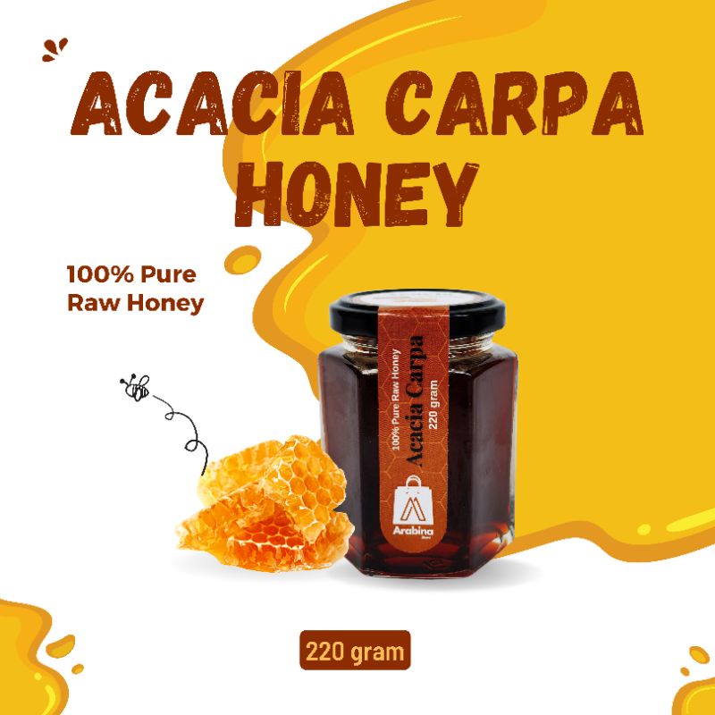 Arabina Madu Hutan Murni Asli Grade A Nektar Akasia Raw Honey Original