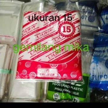 kantong plastik bening isi 250gram MURAH