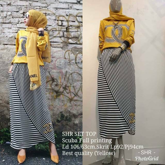 Ready stelan rok...SHR original