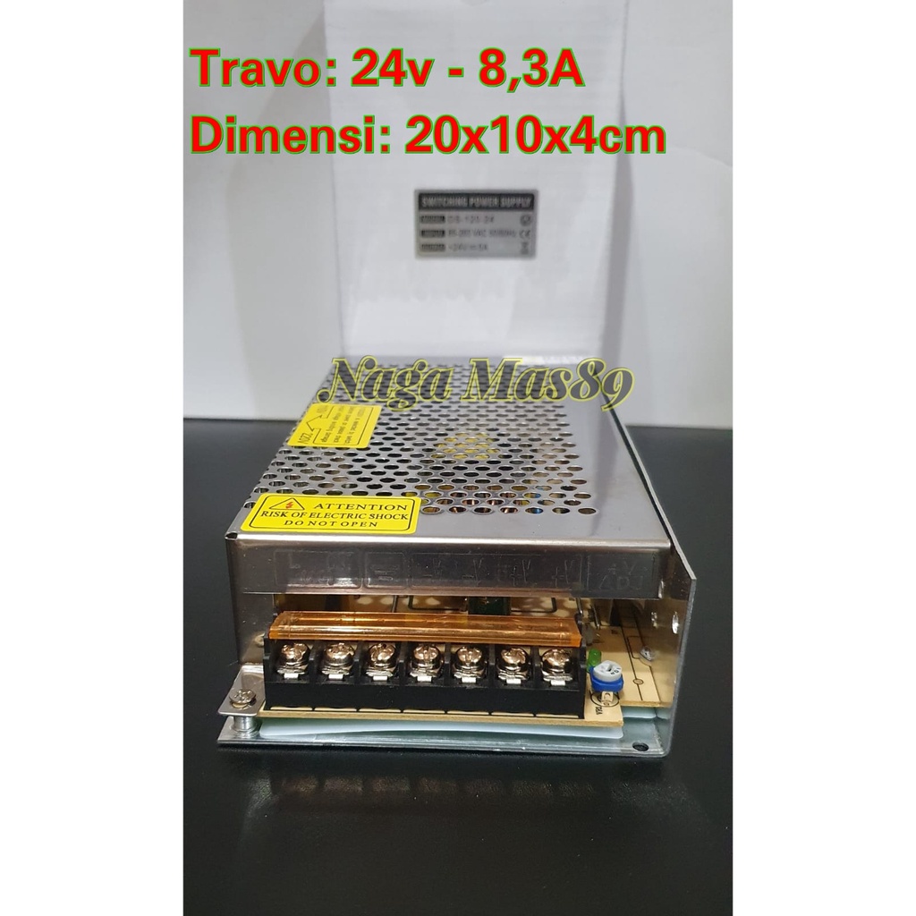 Travo / Power Supply 24Volt 8.3 Ampere