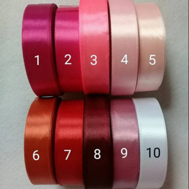 

Pita Satin roll ¾inch 2cm