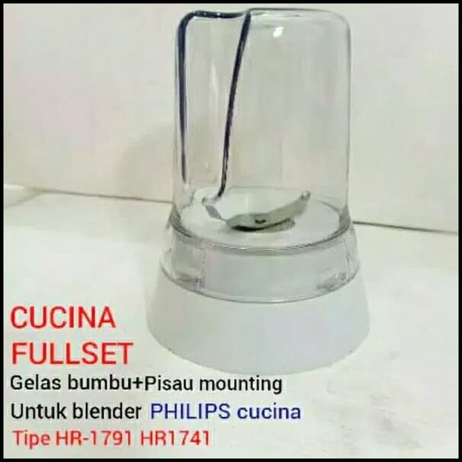Gelas Bumbu Blender Philips Cucina HR1791/1741/2001