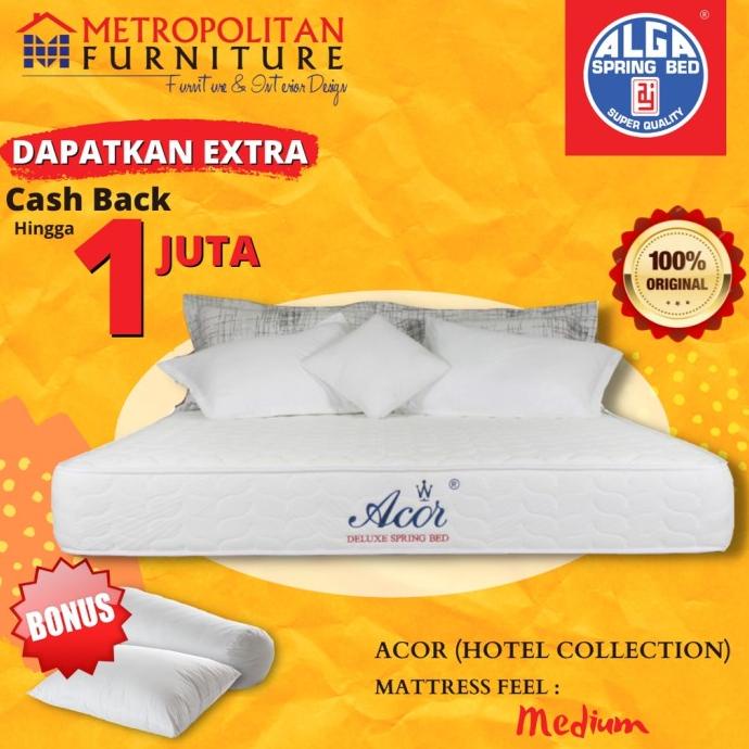 KASUR SPRINGBED ALGA ACOR SPRING BED MATRAS DG61464EZ