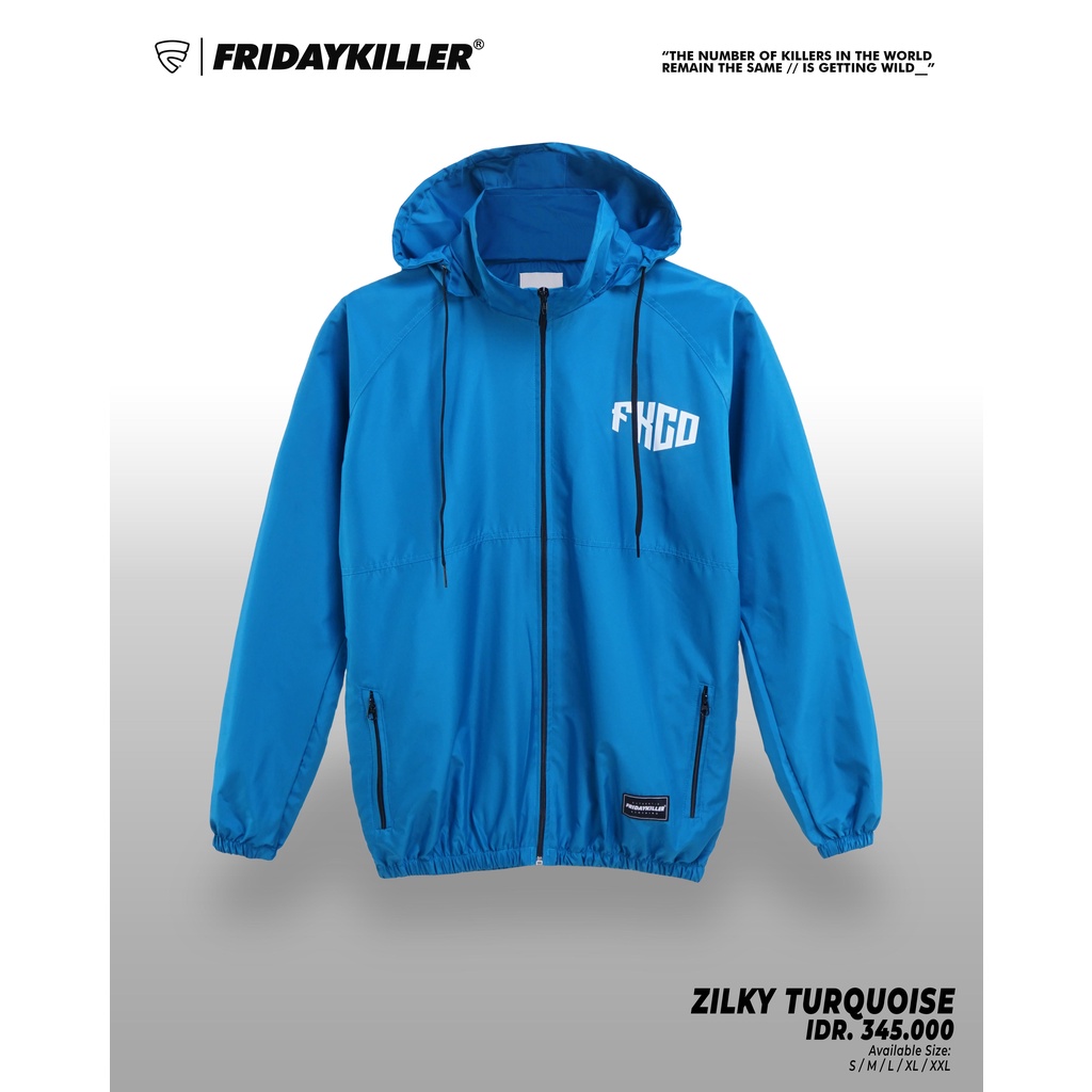 JAKET FRIDAY KILLER | ZILKY TURQUOISE