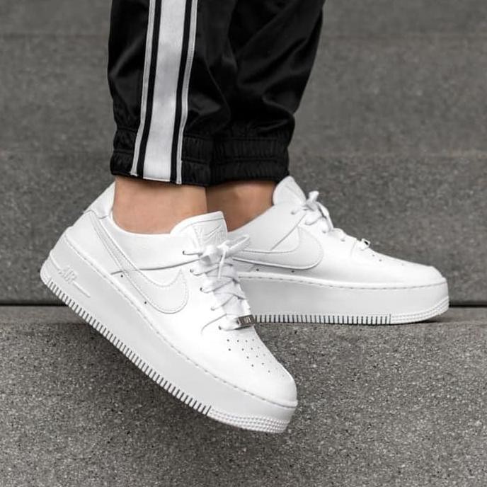 nike air force 1 sage low white 8.5