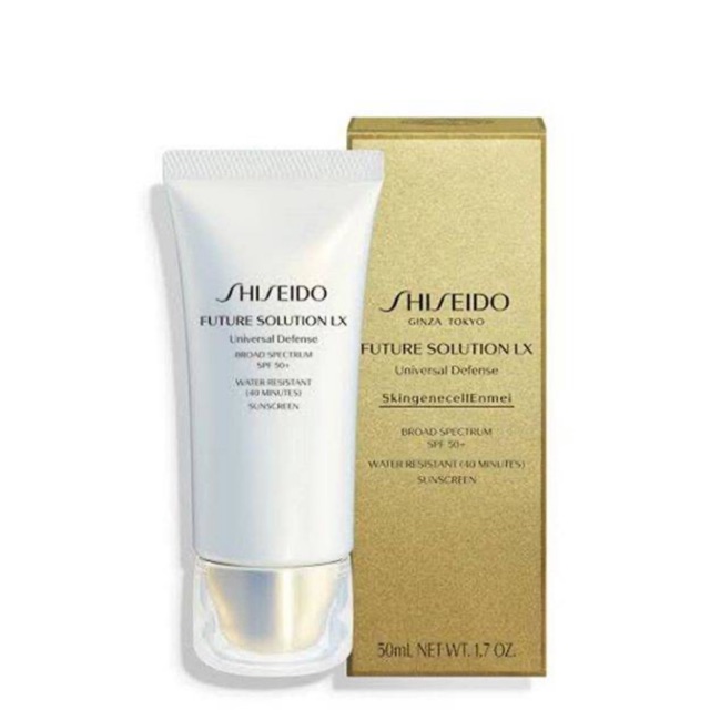 shiseido future solution Lx universal Defense sunscreen SPF50