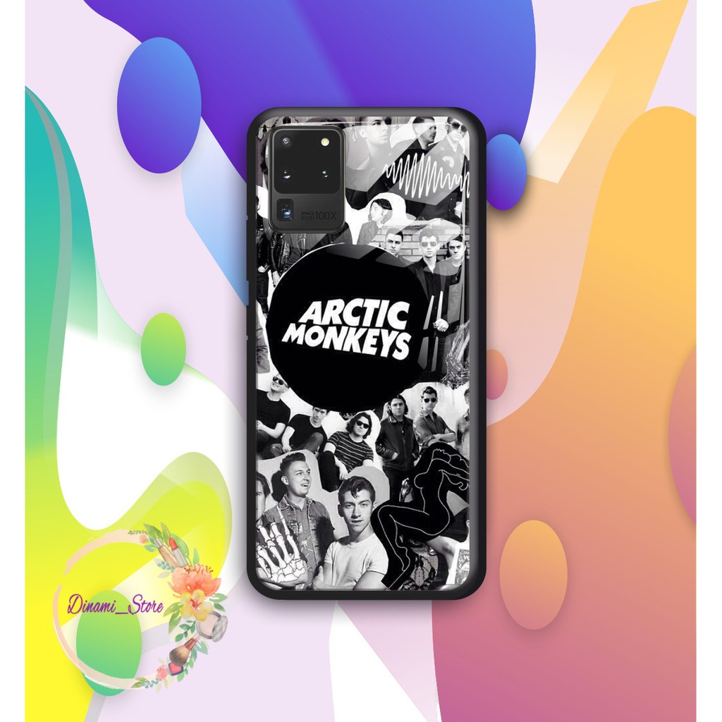 Back case glass ARCTIC MONKEYS Oppo A3s A1k A5 A9 2020 A7 F9 A5s A31 A52 a53 A92 A37 A57 A59 DST1398