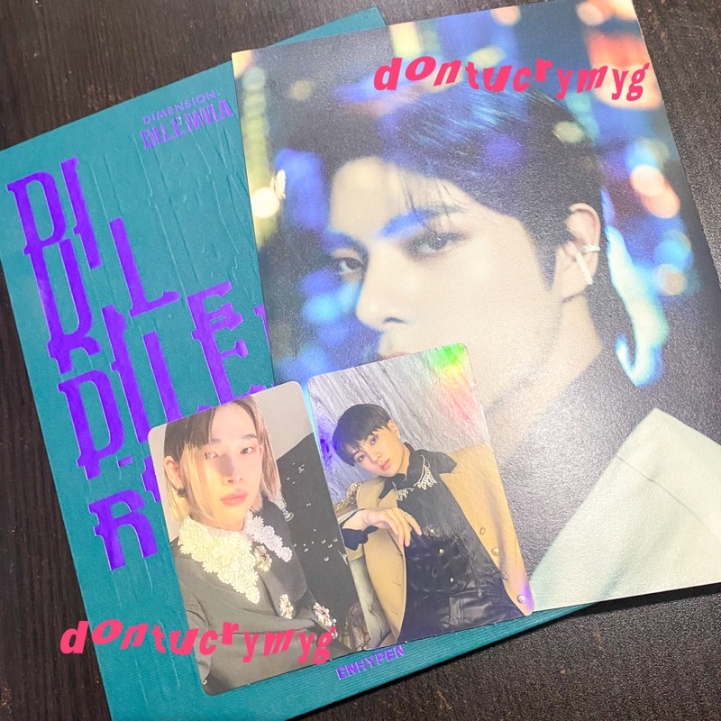 ENHYPEN DILEMMA SCYLLA FULLSET PC JAY NI-KI JAKE