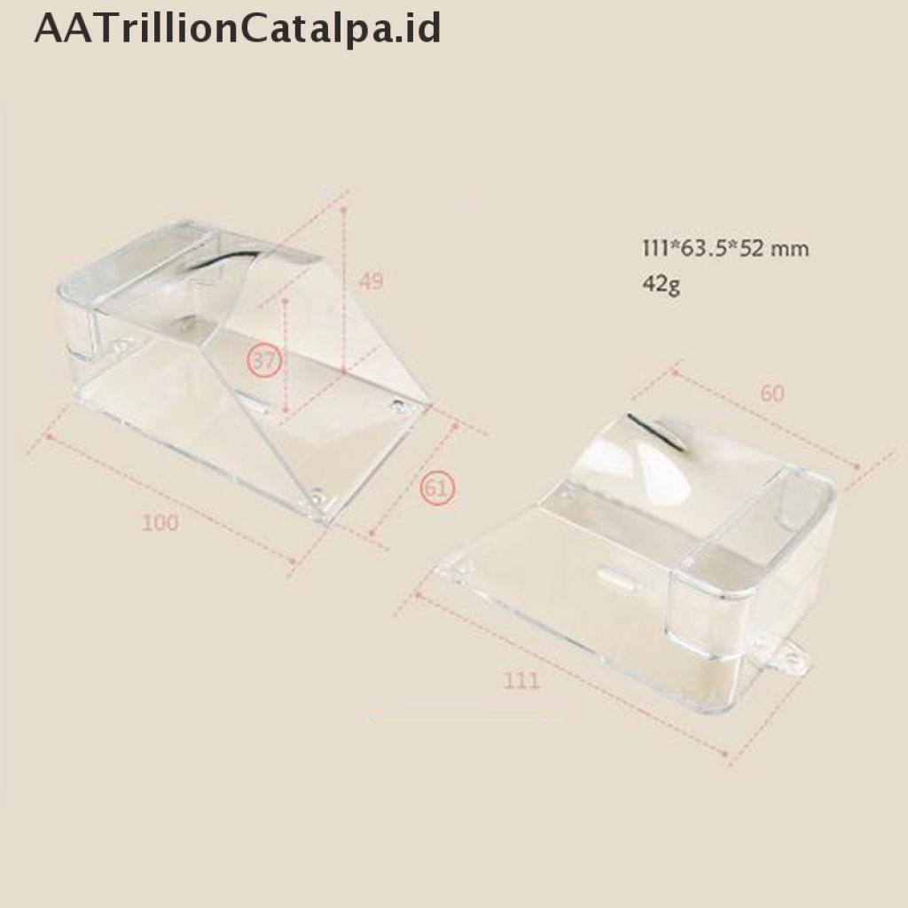 (AATrillionCatalpa) Cover Bel Pintu Wireless Transparan Anti Air Untuk Rumah