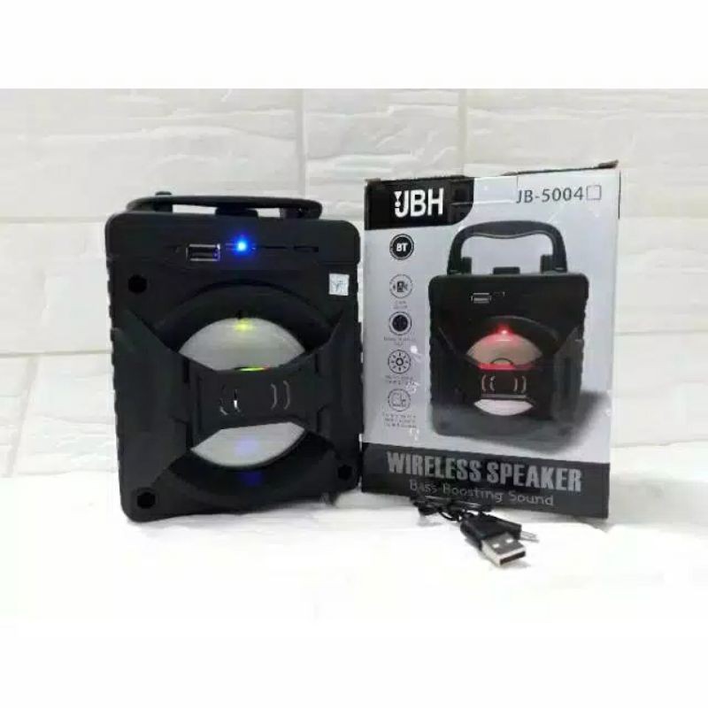 B7 Speaker Bluetooth Wireless Lampu | Spiker Tanpa Kabel | Salon Kecil Murah USB | Speker