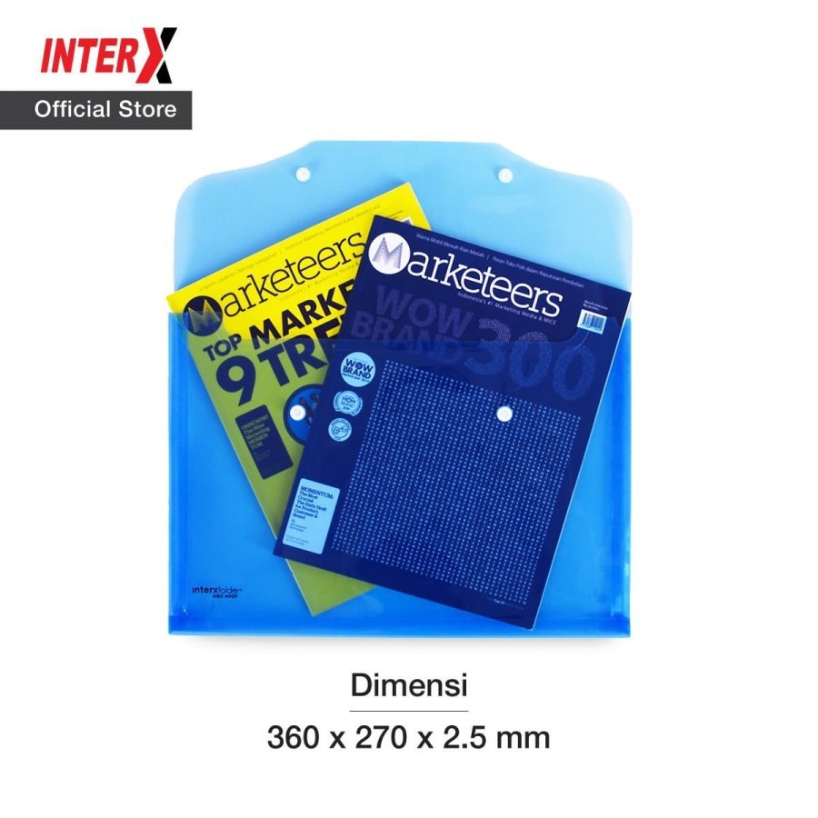 

DOCUMENT BAG | MAP KANCING 2 INTERX W/SPINE (1PAK) MURAH