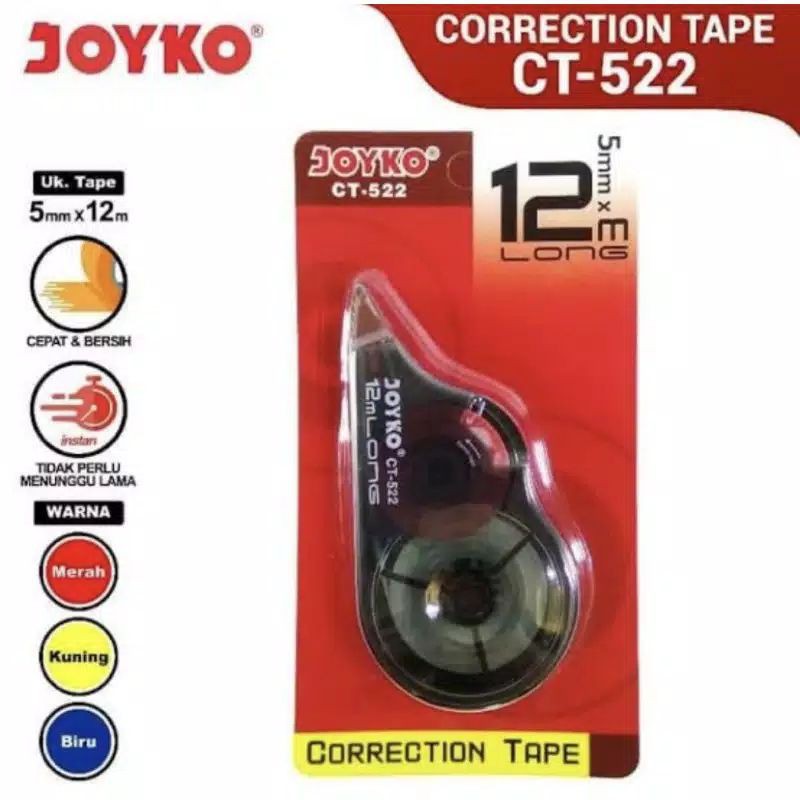 

Correction Tape Joyko CT-522