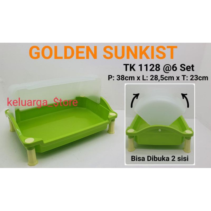 tempat roti  tawar buka / tutup slide  golden sunkist tk 1128 / tempat gorengan / breadcase