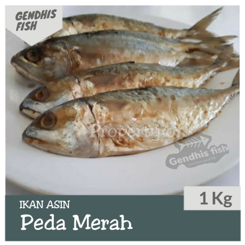 

Ikan asin peda merah kemasan 1 kg