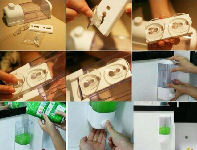 DISPENSER SABUN CAIR SOAP DISPENSER GANTUNG