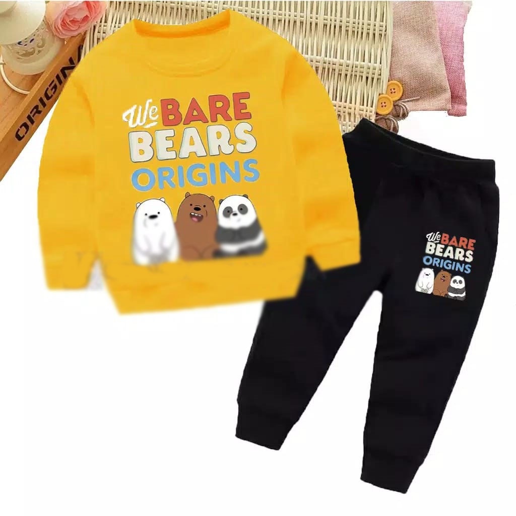 BO - SETELAN SWEATER BAREBIR / SETELAN ANAK LAKI-LAKI / SETELAN TERLARIS / SETELAN TERBARU / SET