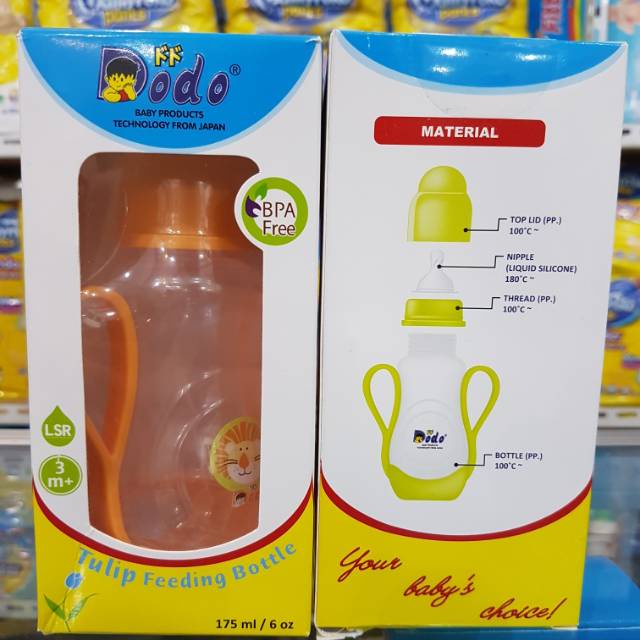 DODO BOTOL PP TULIP 8OZ