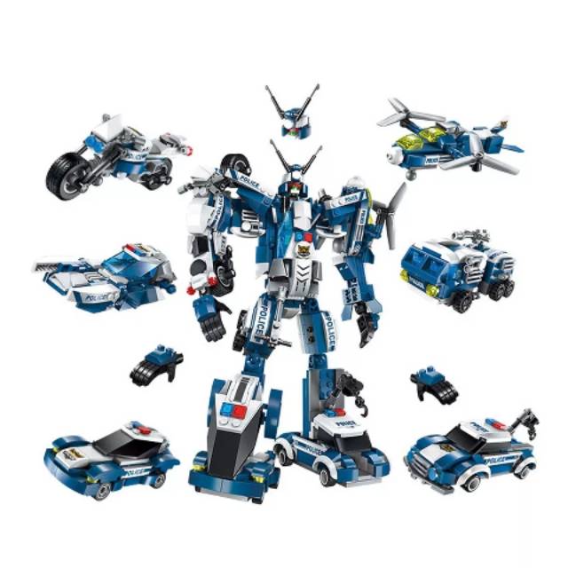 Lego Qman 1407 The Raging Warrior 6in1