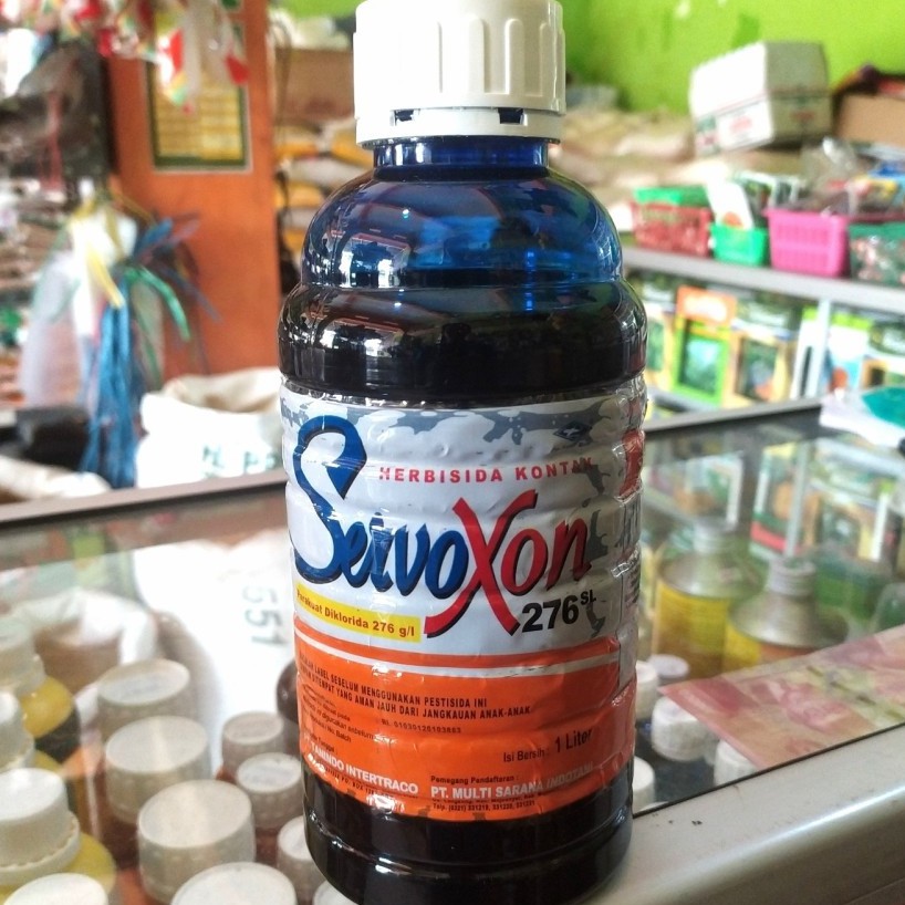 Herbisida kontak Servoxon 276 SL ampuh basmi rumput liar/gulma 1 liter
