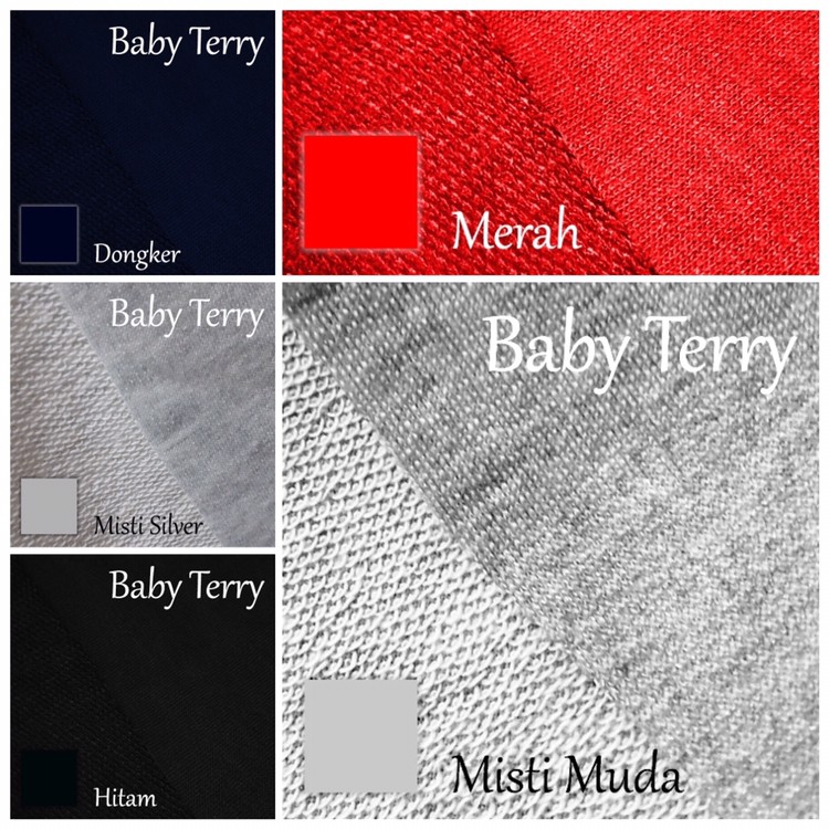 Kain Baby Terry Polyester Super | Shopee Indonesia