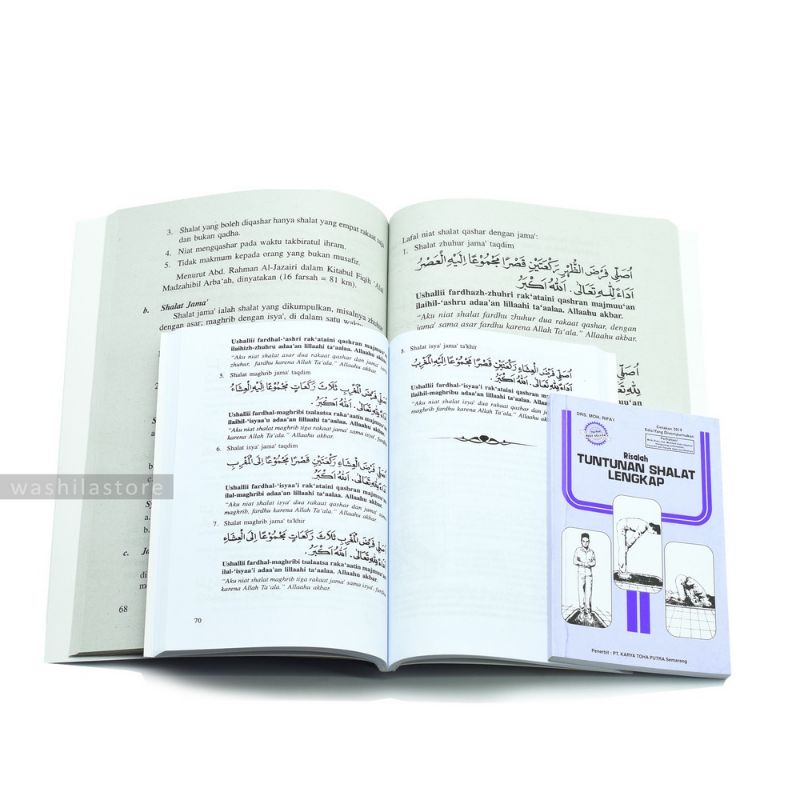 

BUKU Panduan Tata Cara - RISALAH TUNTUNAN SHALAT Sholat Lengkap RTSL