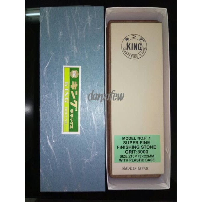 Sharpening Super Fine Finish Stone Trade Mark KING Deluxe Grit 3000